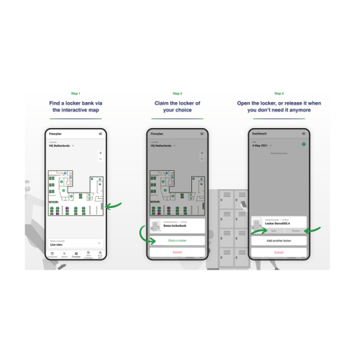 GoBright Work by Pami, Connect, zit-sta, smart app, sensor